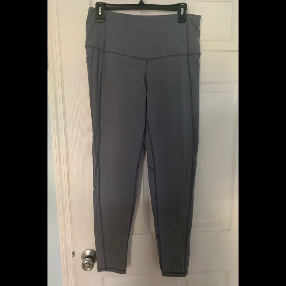 Gray leggings